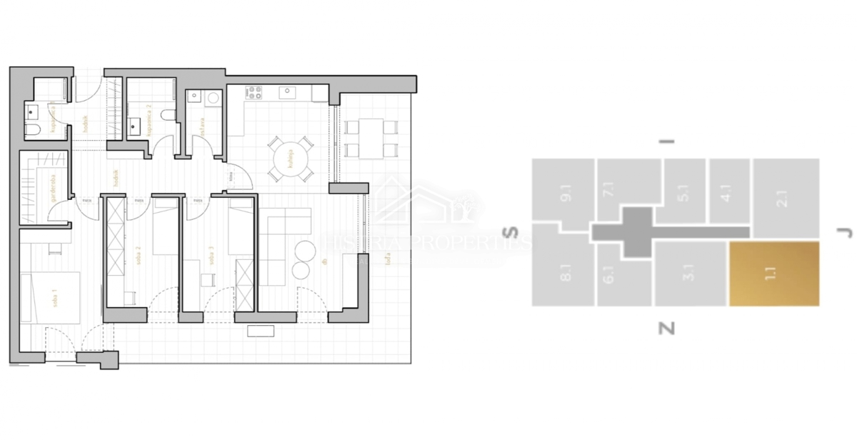 Flat For sale - PRIMORSKO-GORANSKA RIJEKA