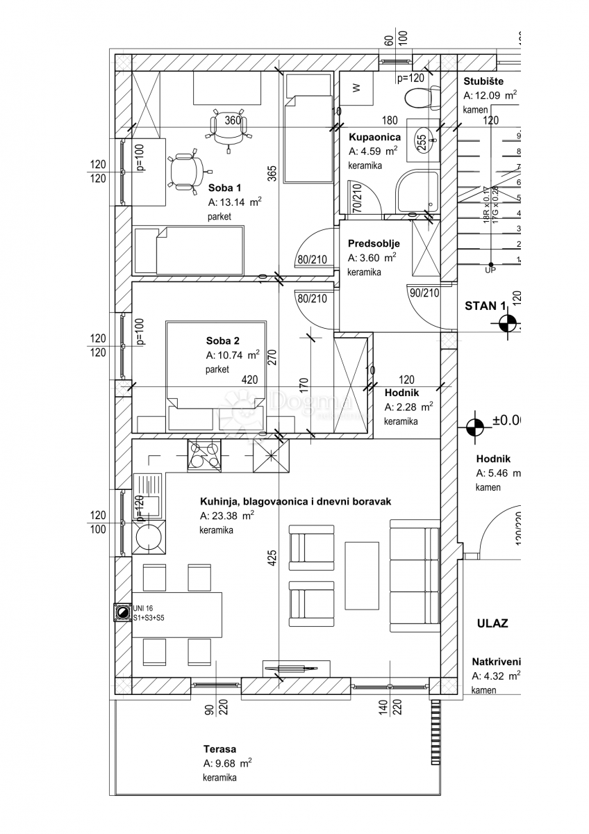 Apartment Zu verkaufen - Primorsko-goranska Viškovo - foto 2/2