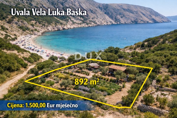 Terrain à louer 892 m² – Krk