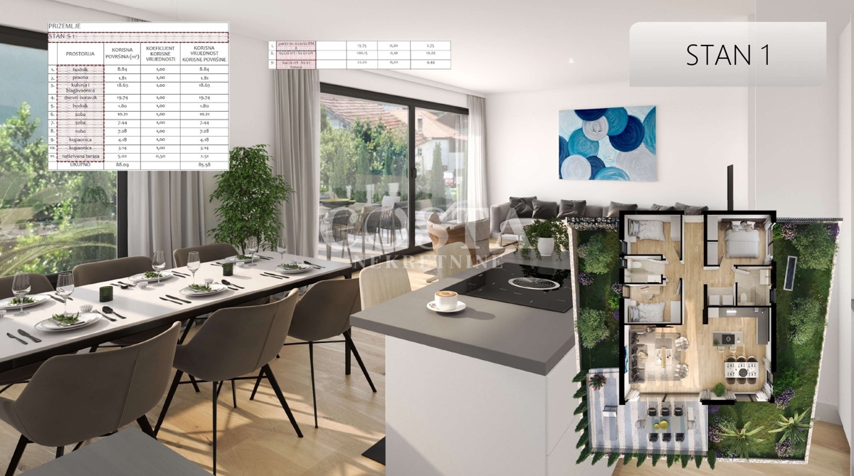 Apartment Zu verkaufen - Zadarska Zadar - foto 3/8