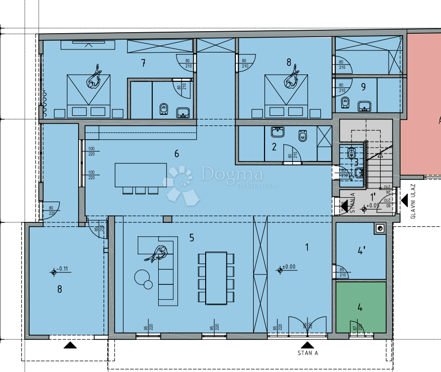 Appartement À vendre - PRIMORSKO-GORANSKA KOSTRENA