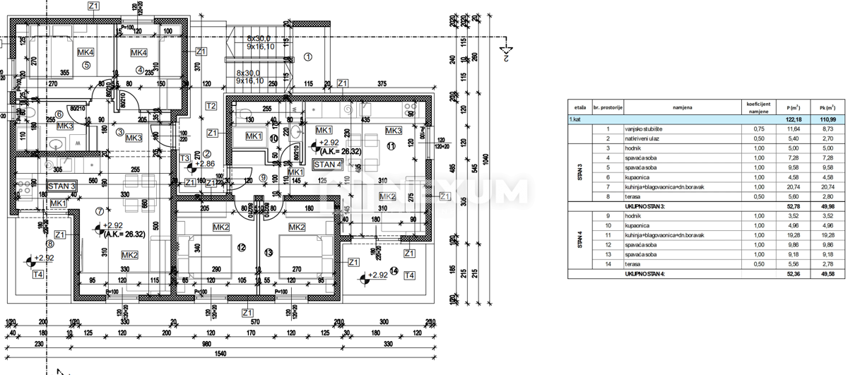 Apartma Na predaj - SPLITSKO-DALMATINSKA TROGIR