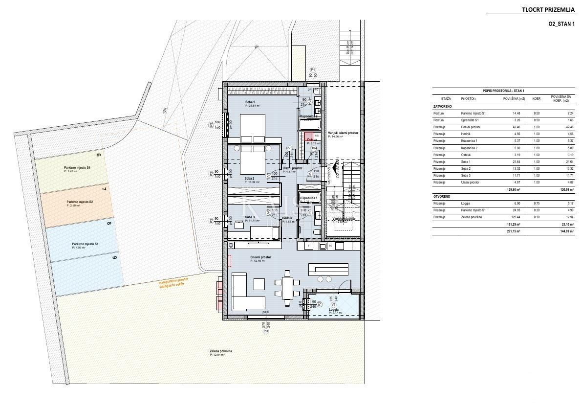 Apartma Na predaj - PRIMORSKO-GORANSKA RIJEKA
