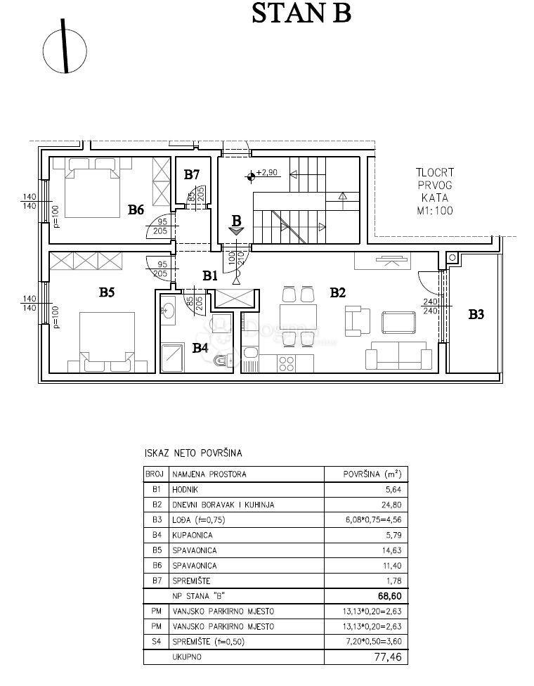 Apartmán Na predaj - ISTARSKA PULA