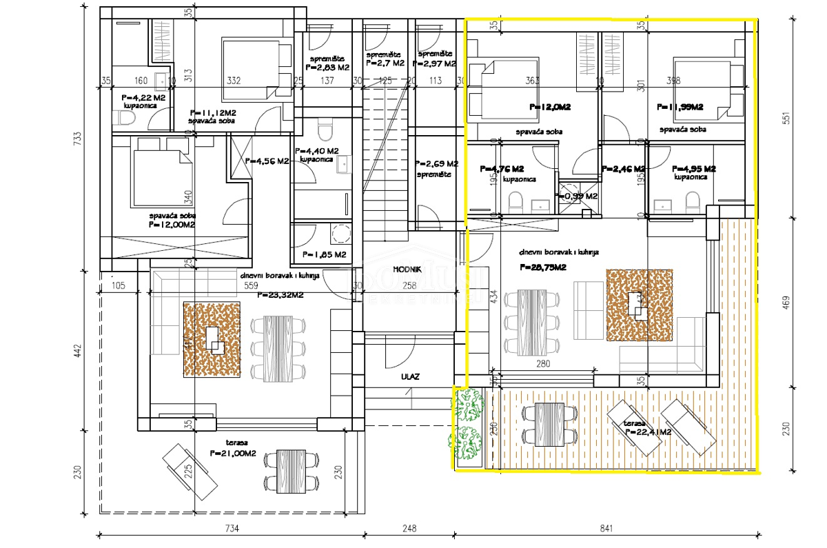 Apartment Zu verkaufen - ŠIBENSKO-KNINSKA TRIBUNJ