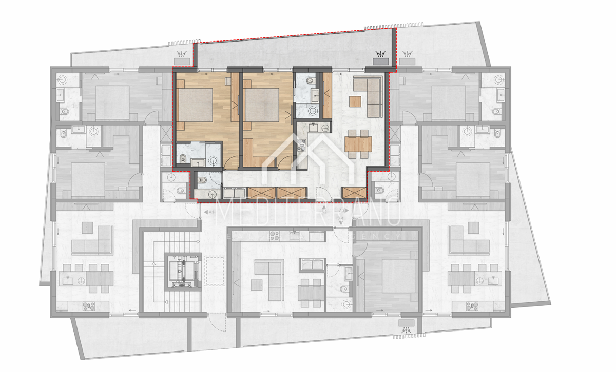 Flat For sale - ŠIBENSKO-KNINSKA VODICE