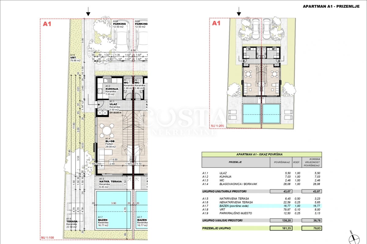 Apartmán Na prodej - ZADARSKA PAG