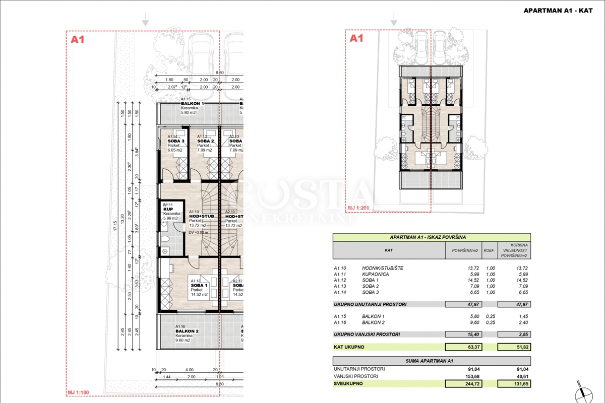 Apartmán Na prodej - ZADARSKA PAG
