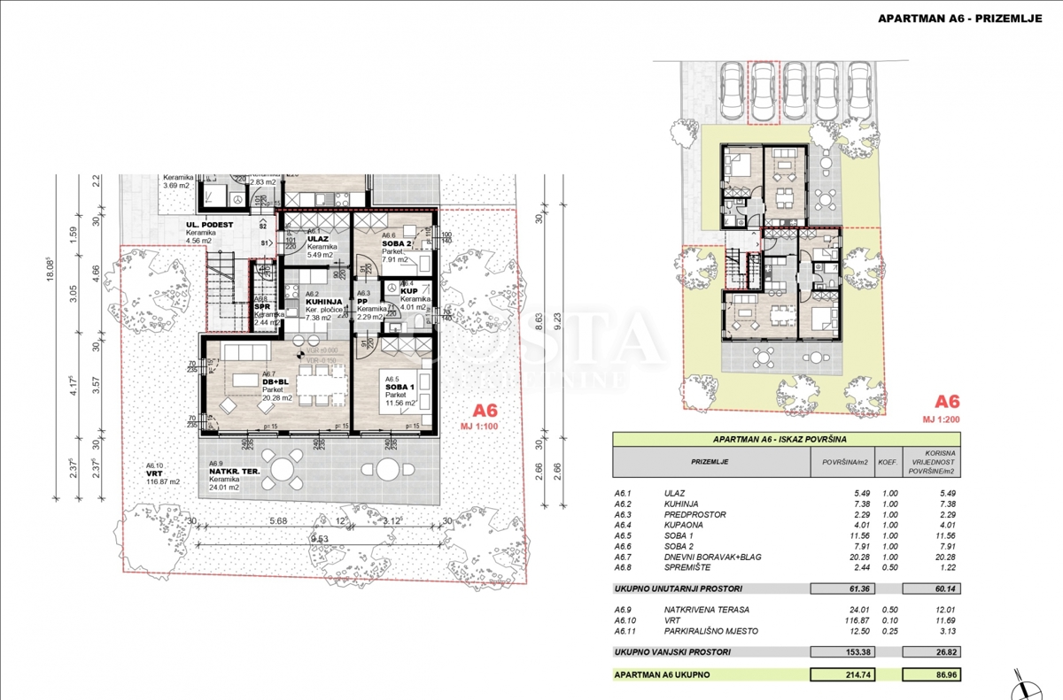 Apartmán Na prodej - ZADARSKA PAG