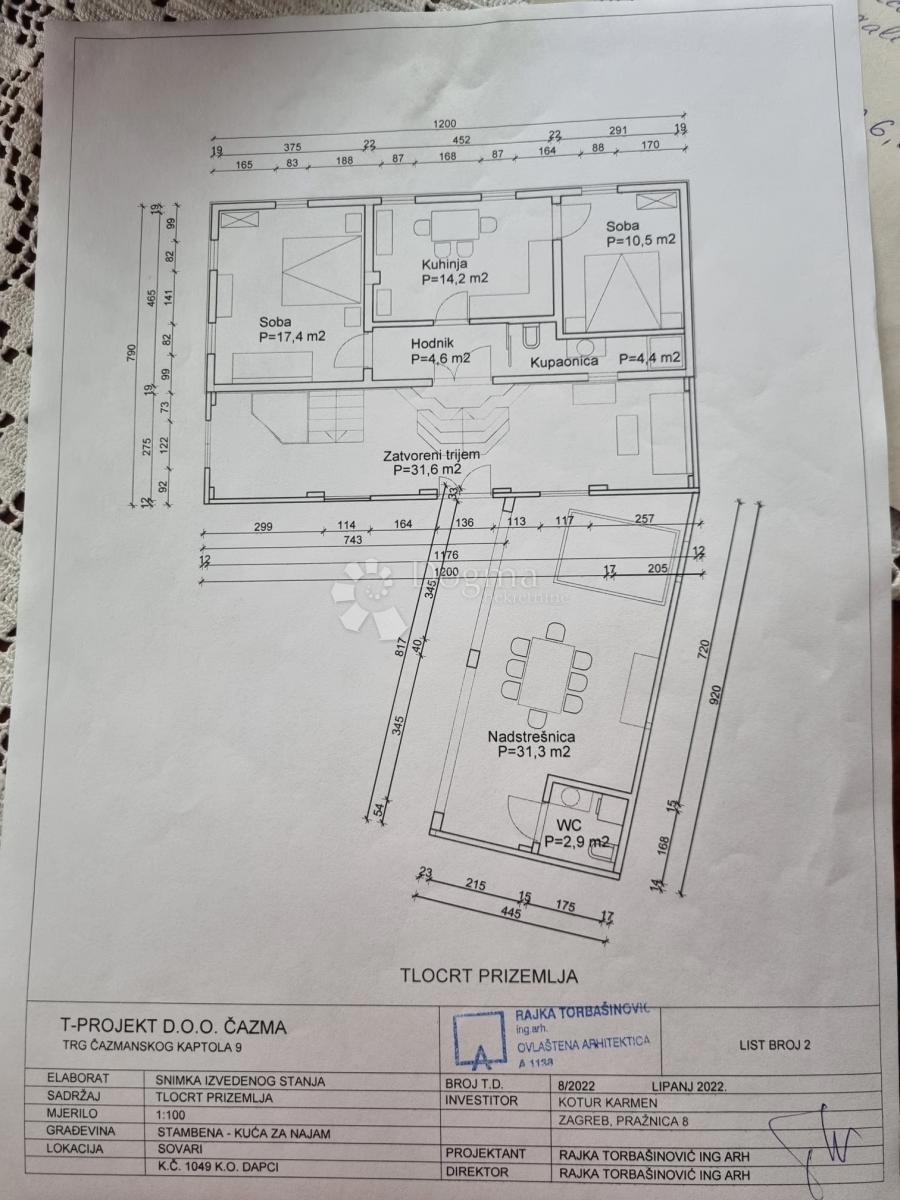 Dům Na prodej - BJELOVARSKO-BILOGORSKA ČAZMA