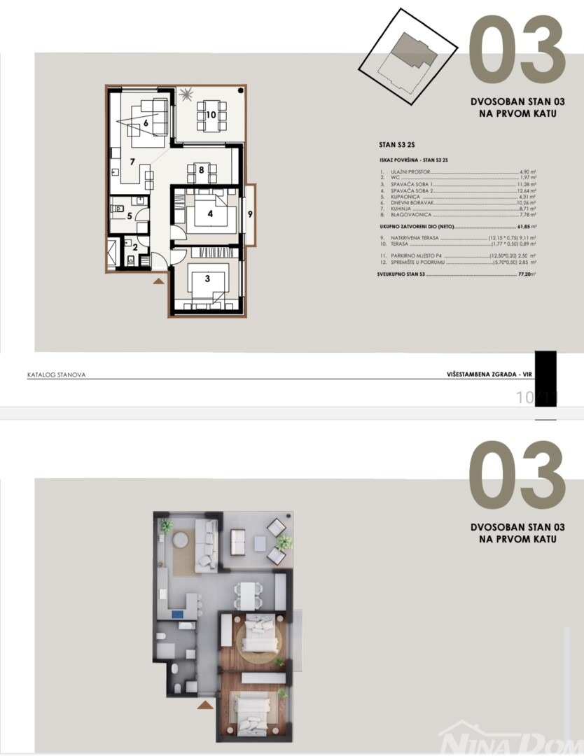 Apartment Zu verkaufen - Zadarska Vir - foto 4/6