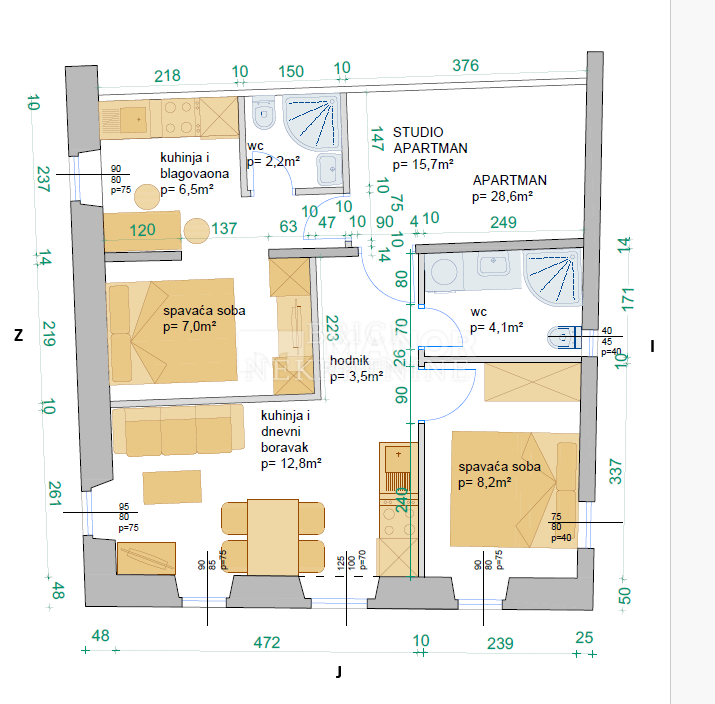 Apartmán Na prodej - ISTARSKA ROVINJ