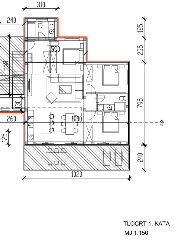 Flat For sale - ŠIBENSKO-KNINSKA VODICE