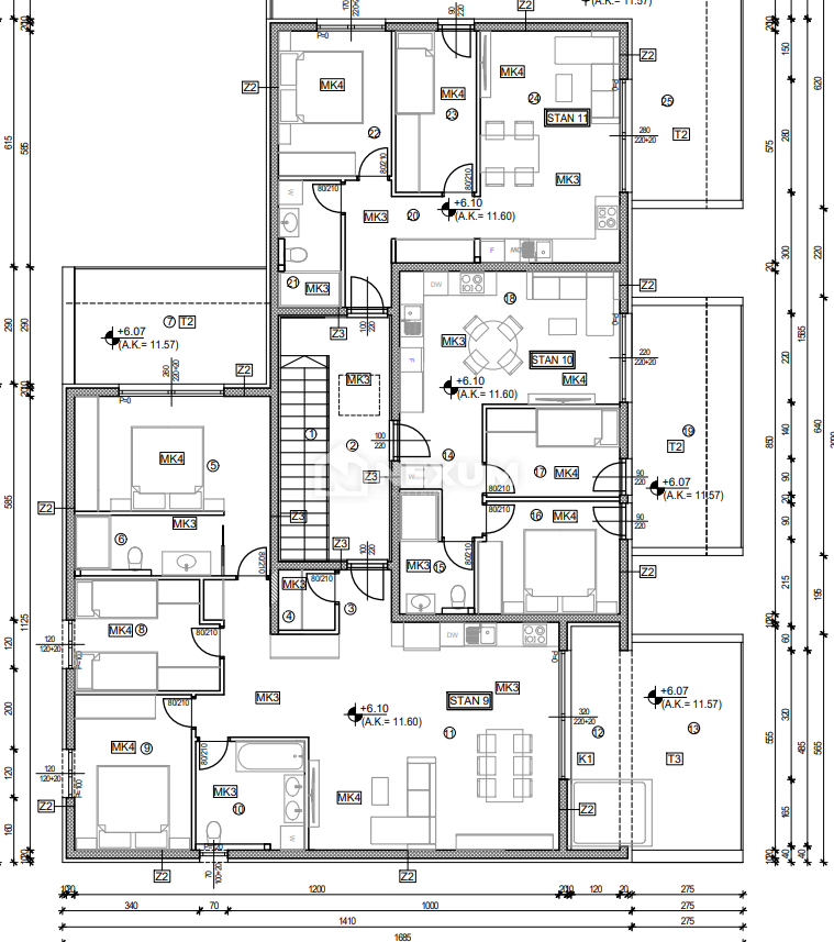 Flat For sale - SPLITSKO-DALMATINSKA SPLIT