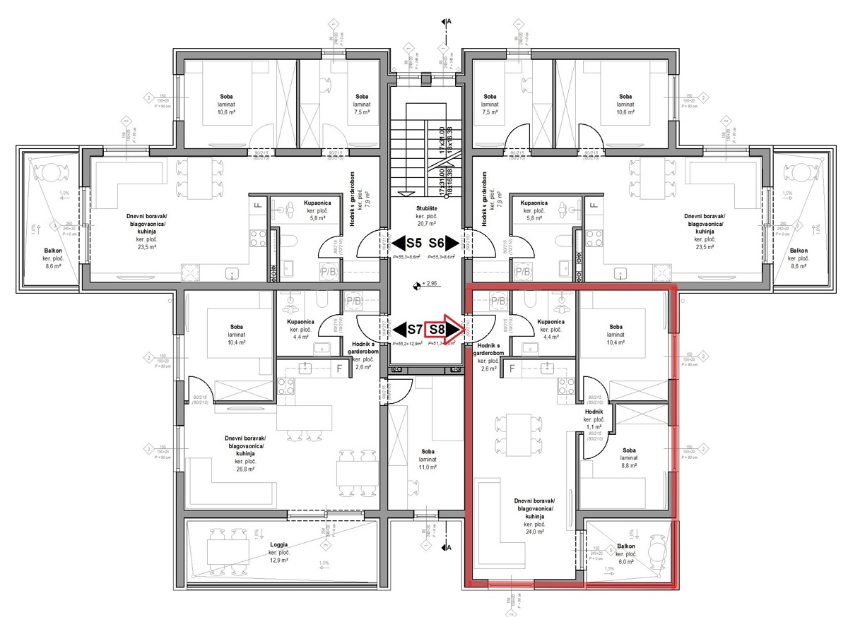 Flat For sale - ŠIBENSKO-KNINSKA VODICE