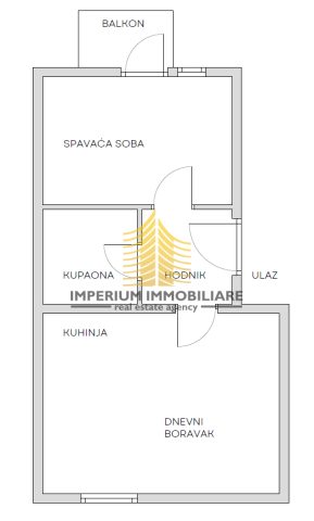 Apartma naprodaj 44 m² – Zagreb