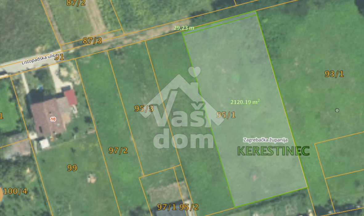 Land For sale - ZAGREBAČKA SVETA NEDELJA