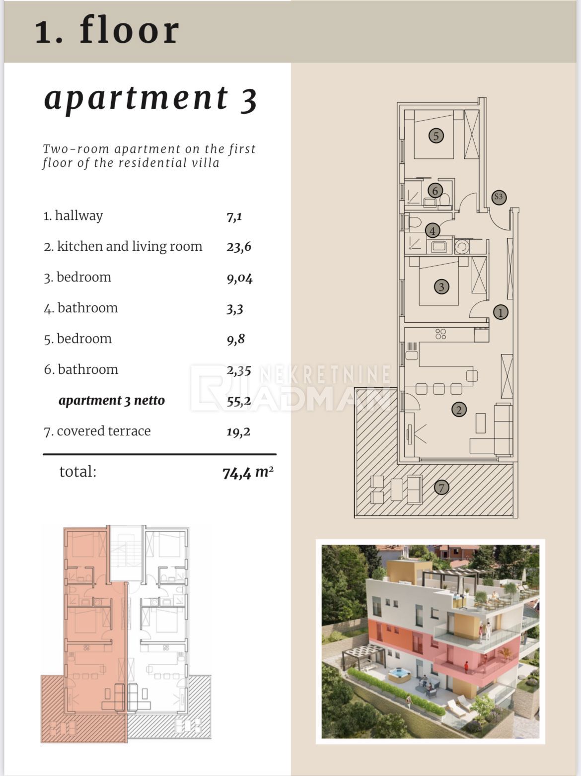 Apartment Zu verkaufen - SPLITSKO-DALMATINSKA ČIOVO