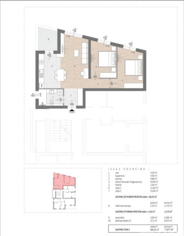 Apartment Zu verkaufen - Zadarska Zadar - foto 3/5