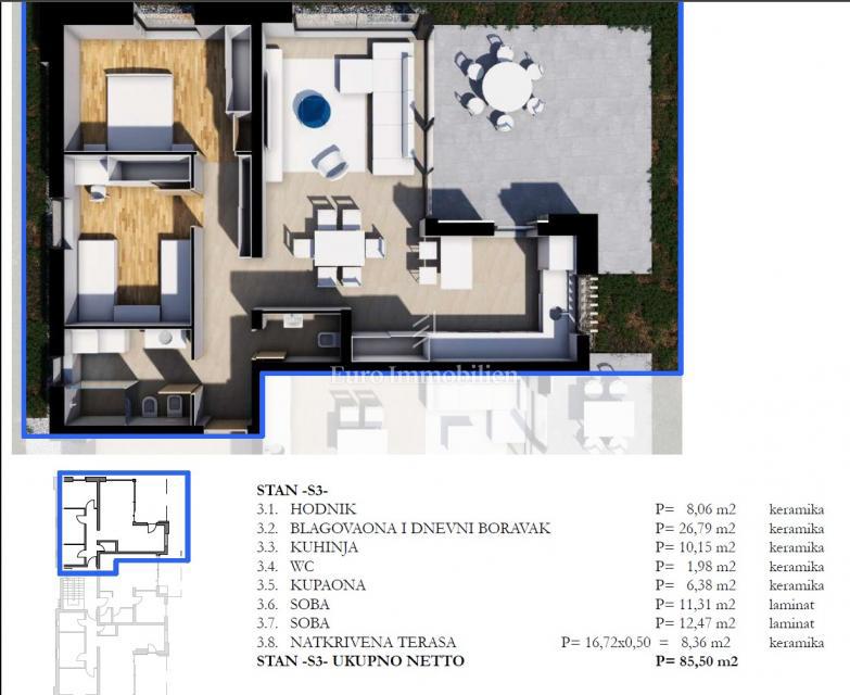 Apartment Zu verkaufen - Istarska Labin - foto 3/3
