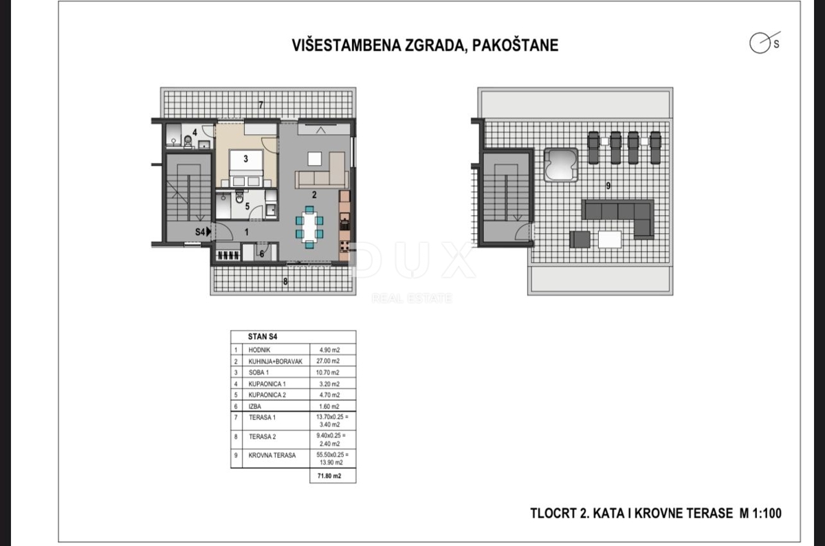 Stan Na prodaju - ZADARSKA PAKOŠTANE