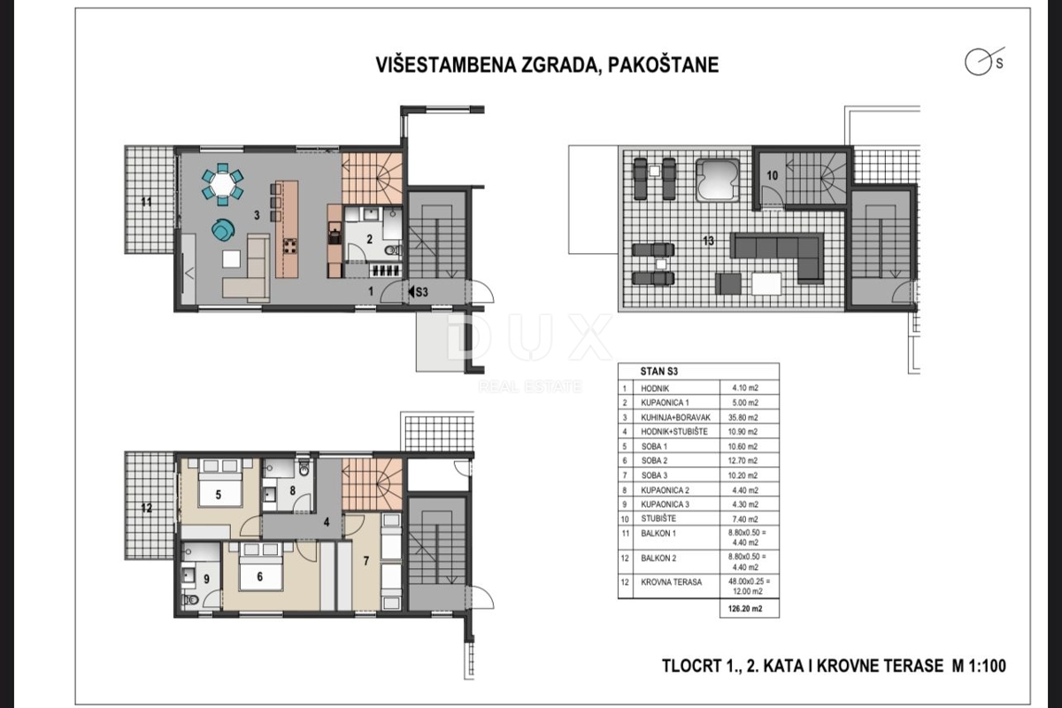 Apartment Zu verkaufen - ZADARSKA PAKOŠTANE