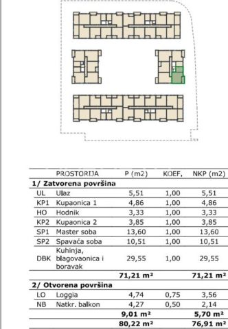 Stan na prodaju 77 m² – Velika Gorica
