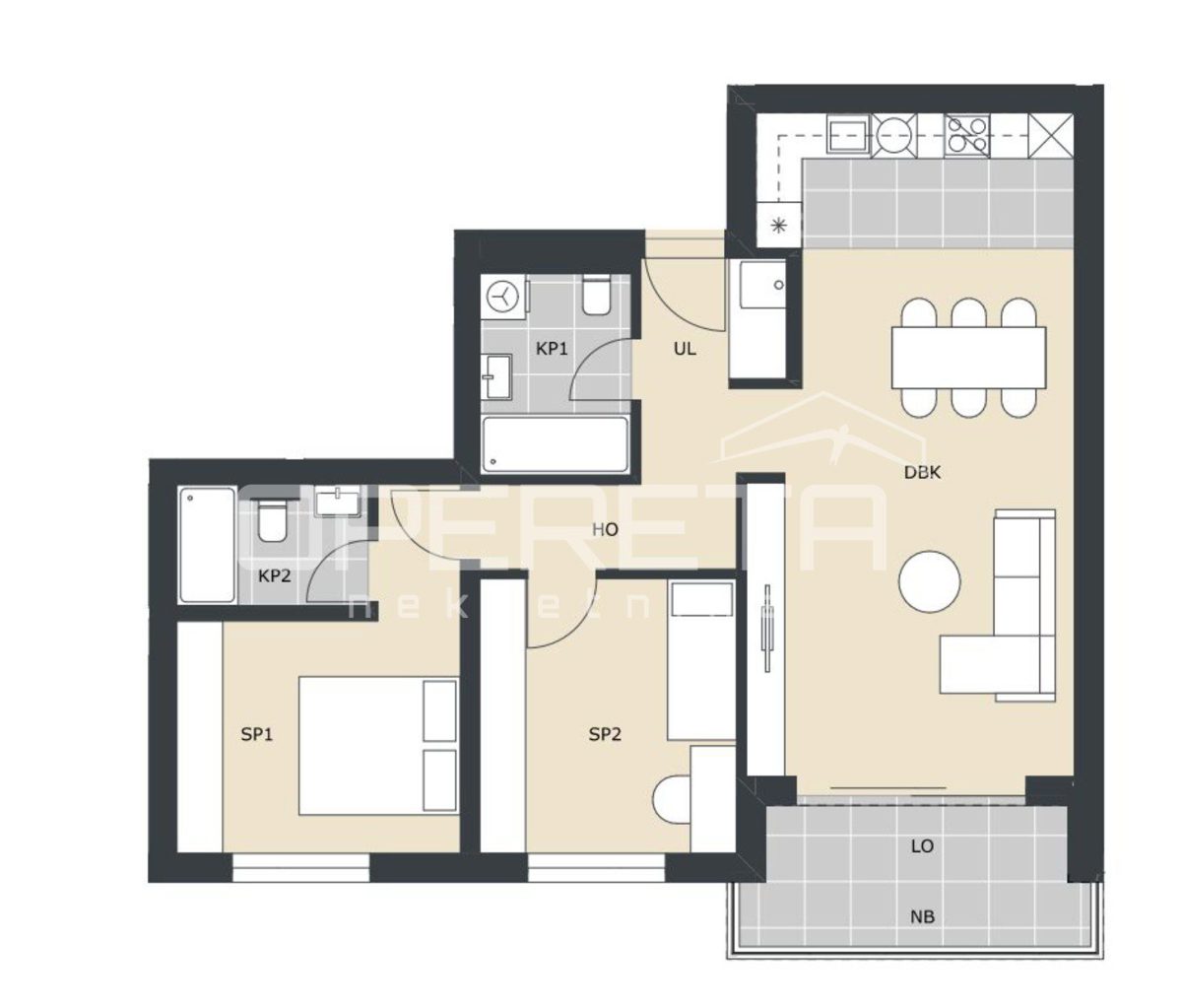 Appartement À vendre - Zagrebačka Velika Gorica - foto 2/2