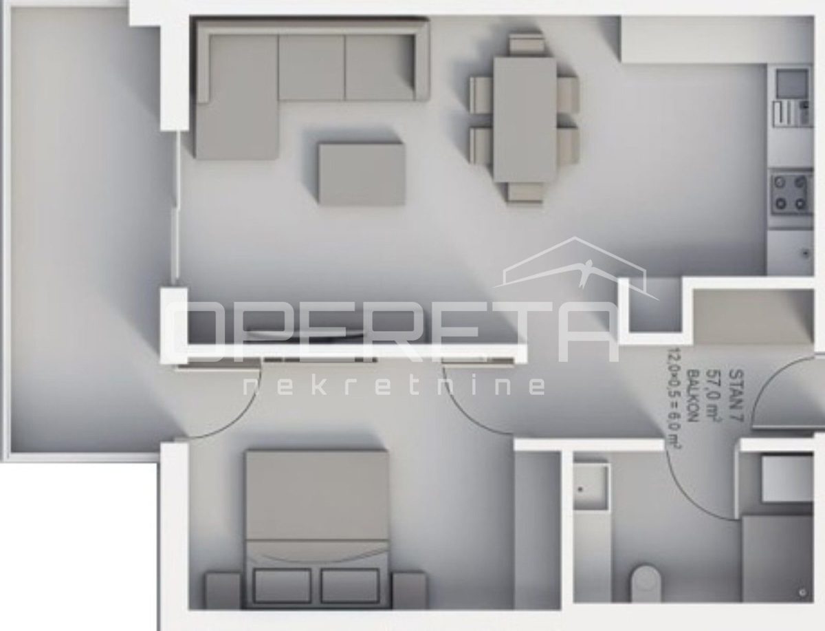 Appartement À vendre - KRAPINSKO-ZAGORSKA KRAPINSKE TOPLICE
