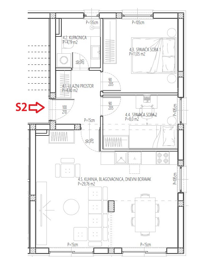 Flat For sale - ŠIBENSKO-KNINSKA VODICE