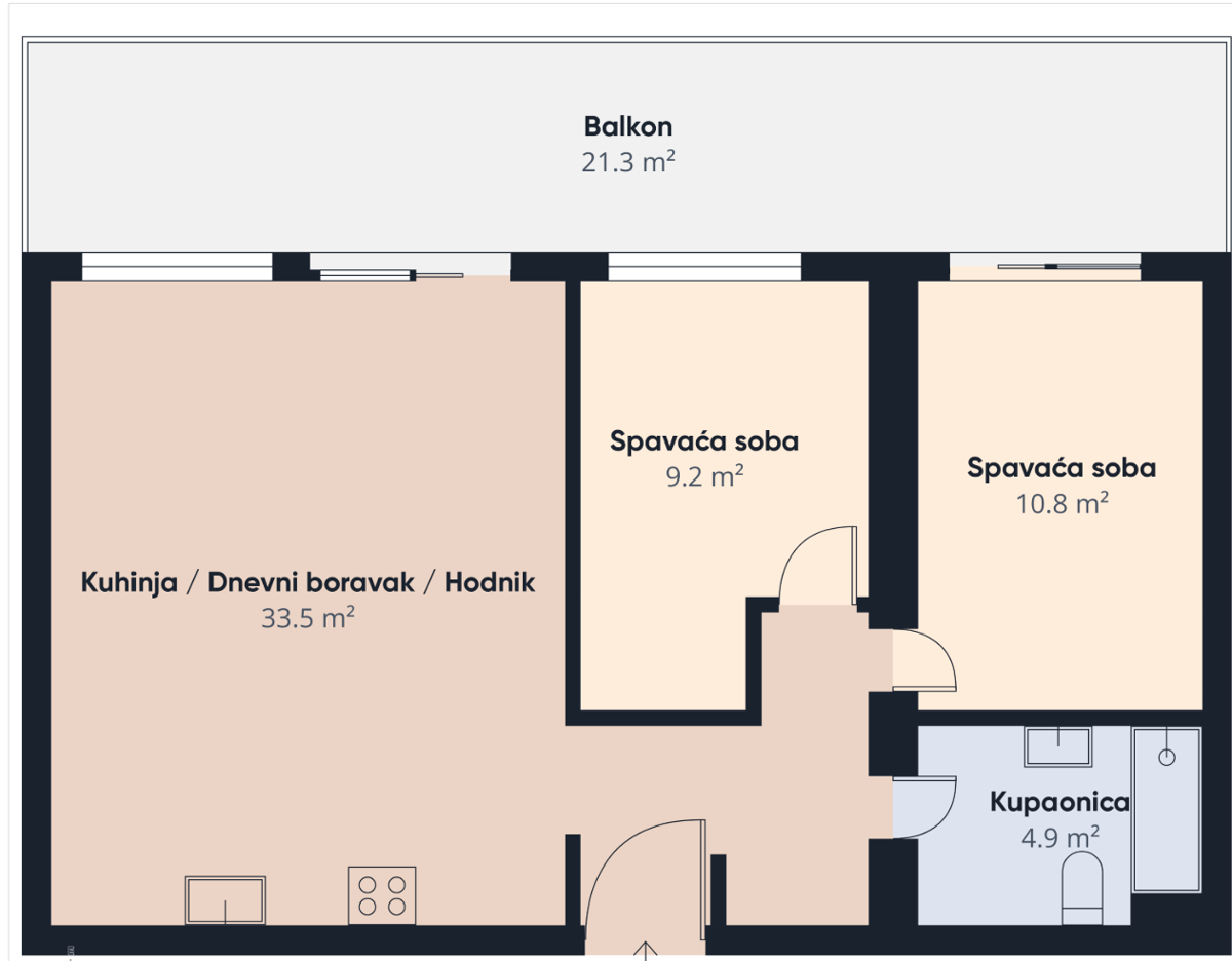 Apartmán Na prodej - GRAD ZAGREB ZAGREB