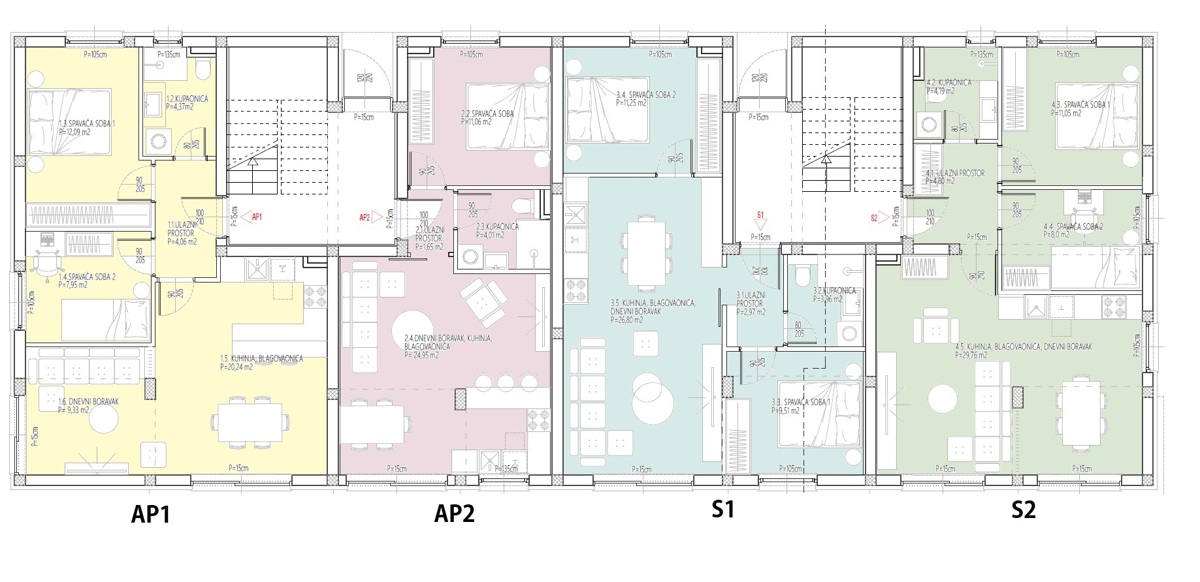 Flat For sale - ŠIBENSKO-KNINSKA VODICE