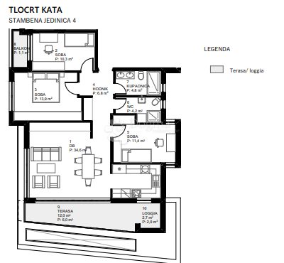 Apartmán Na prodej - Varaždinska Varaždin - foto 4/7