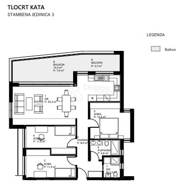 Apartmán Na prodej - Varaždinska Varaždin - foto 4/7