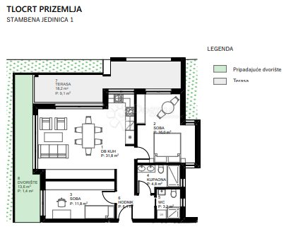 Apartmán Na prodej - Varaždinska Varaždin - foto 4/7