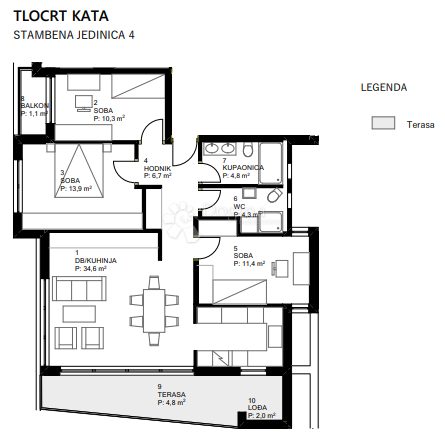 Apartmán Na prodej - Varaždinska Varaždin - foto 5/6