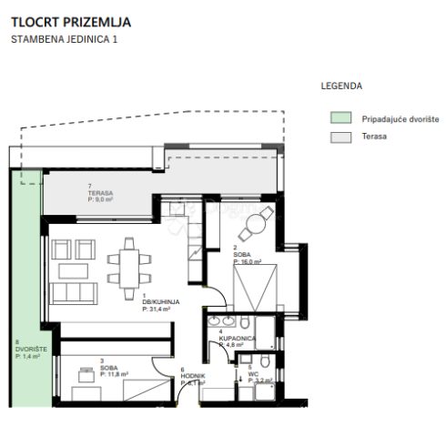 Apartmán Na prodej - Varaždinska Varaždin - foto 5/6