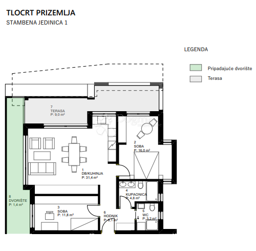 Flat For sale - Varaždinska Varaždin - foto 5/6