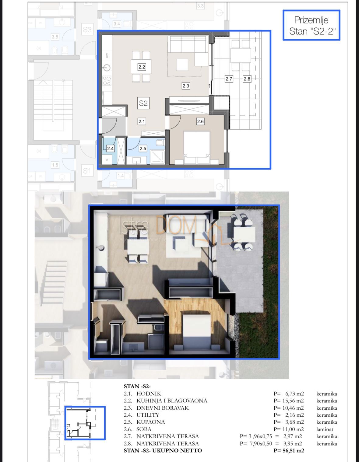 Appartement À vendre - ISTARSKA LABIN