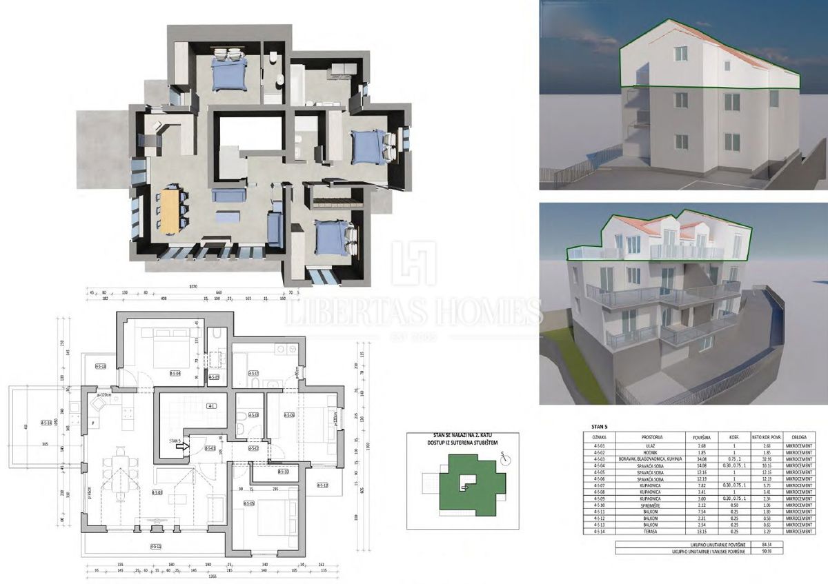 Appartement À vendre - DUBROVAČKO-NERETVANSKA ŽUPA DUBROVAČKA