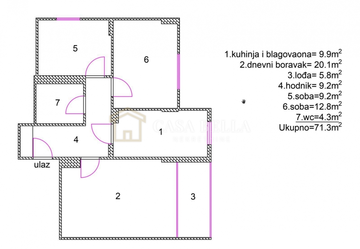 Flat For sale - PRIMORSKO-GORANSKA RIJEKA