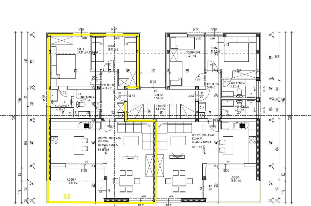 Flat For sale - ZADARSKA PAKOŠTANE