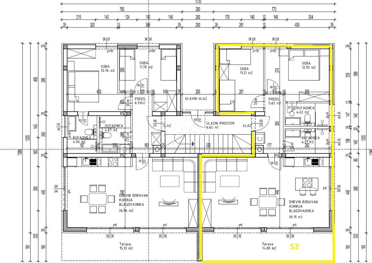 Apartmán Na prodej - ZADARSKA PAKOŠTANE