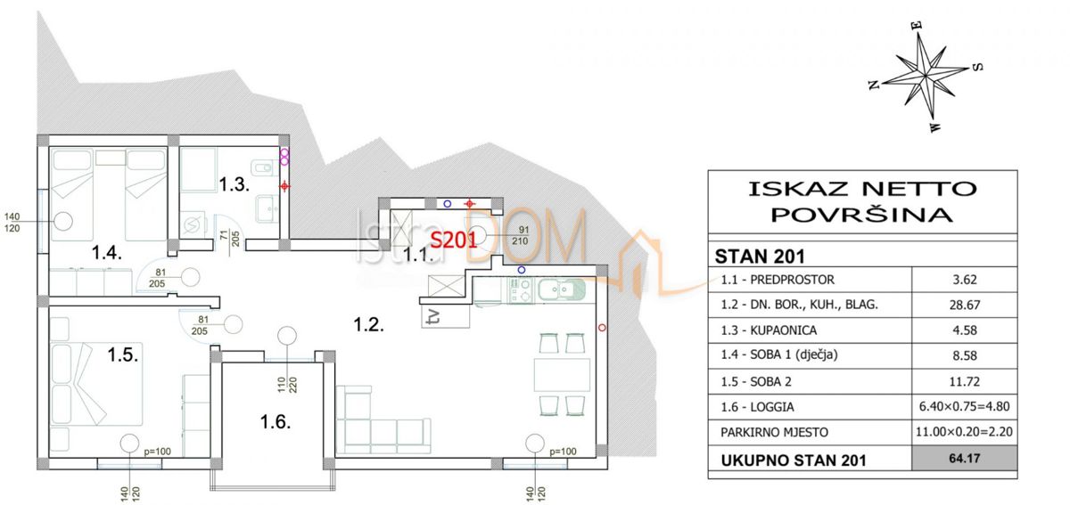 Apartment Zu verkaufen - ISTARSKA VODNJAN