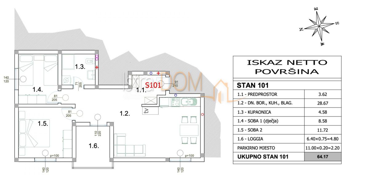 Apartment Zu verkaufen - ISTARSKA VODNJAN