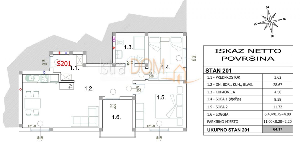 Apartment Zu verkaufen - ISTARSKA VODNJAN