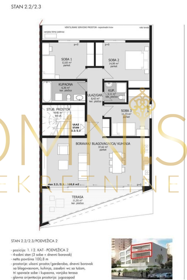 Flat For sale - Primorsko-goranska Rijeka - foto 1/2