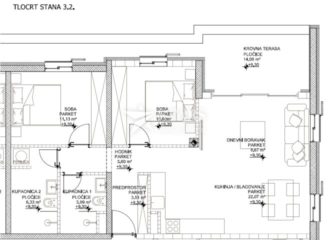 Apartmán Na prodej - Primorsko-goranska Cres - foto 2/9