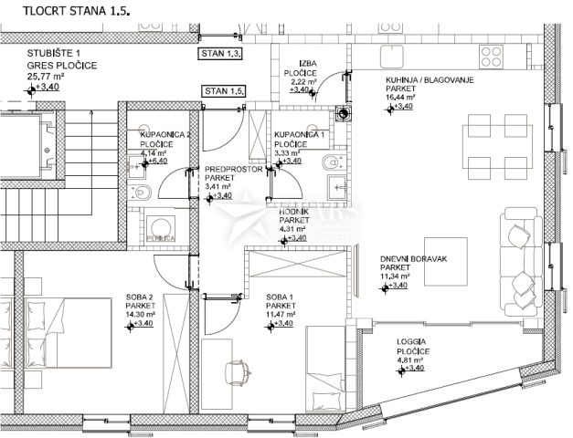 Apartmán Na prodej - Primorsko-goranska Cres - foto 2/8
