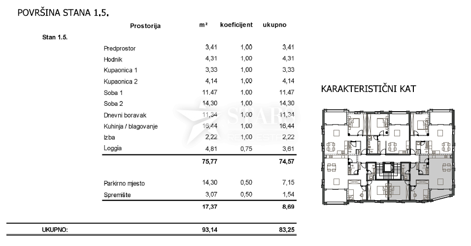 Apartmán Na predaj - PRIMORSKO-GORANSKA CRES